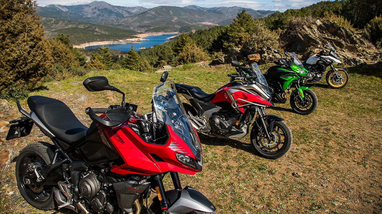 Comparativa sport turismo medias honda nc70 suzuki v strom kawasaki versys triumph tiger (10)