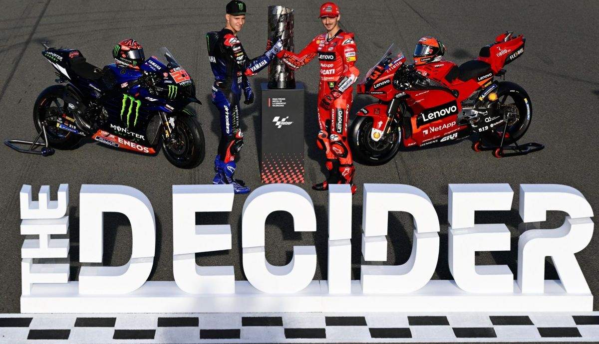 Valencia decidirá el campeón de MotoGP 2022 entre Fabio Quartararo y Pecco Bagnaia