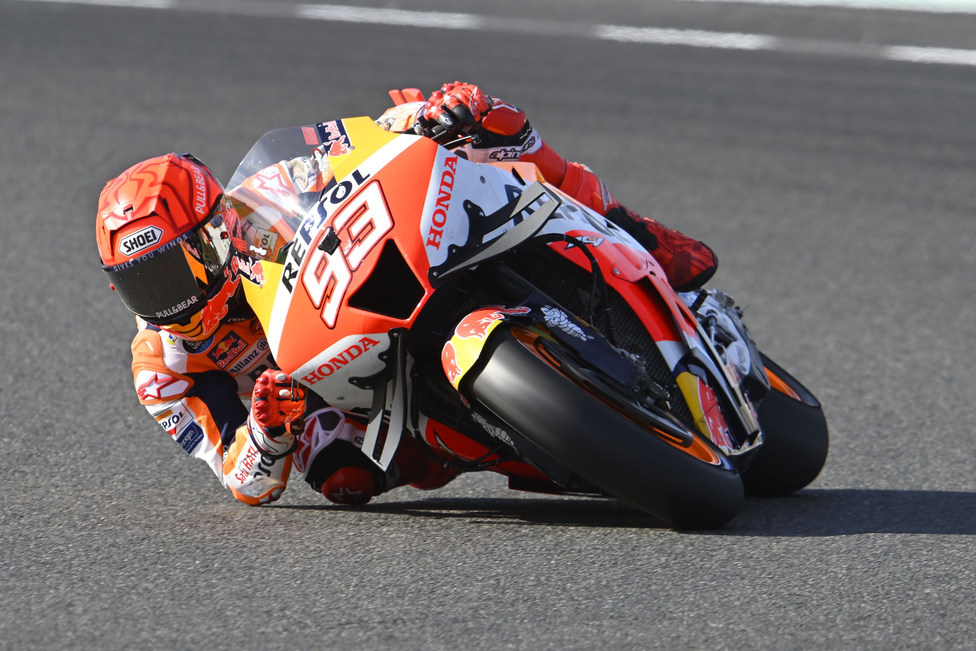 Marc Márquez ha terminado cuarto en la primera jornada de Valencia.