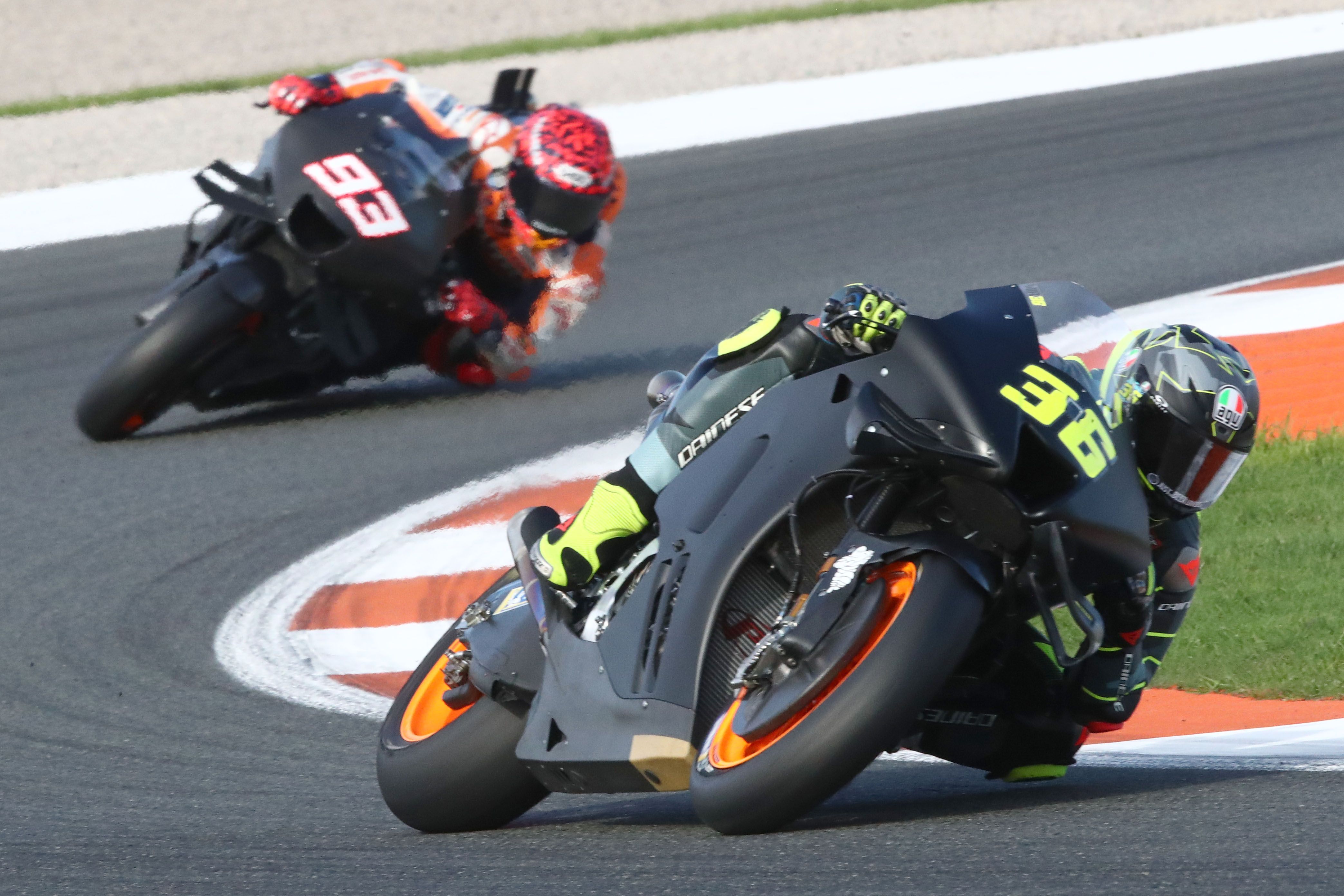 Joan Mir y Marc Márquez 2, test Valencia MotoGP 2023