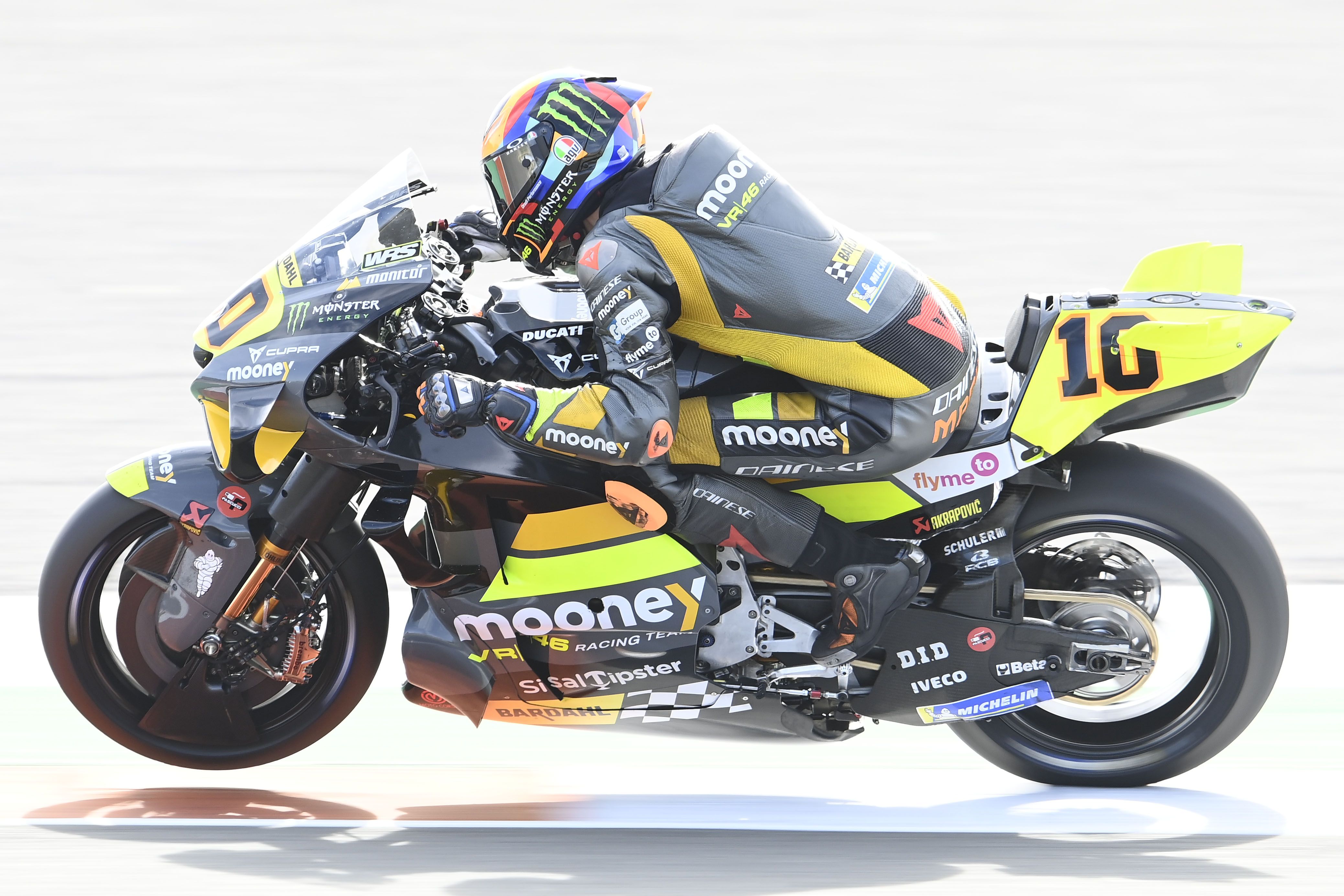 Luca Marini, test Valencia MotoGP 2023