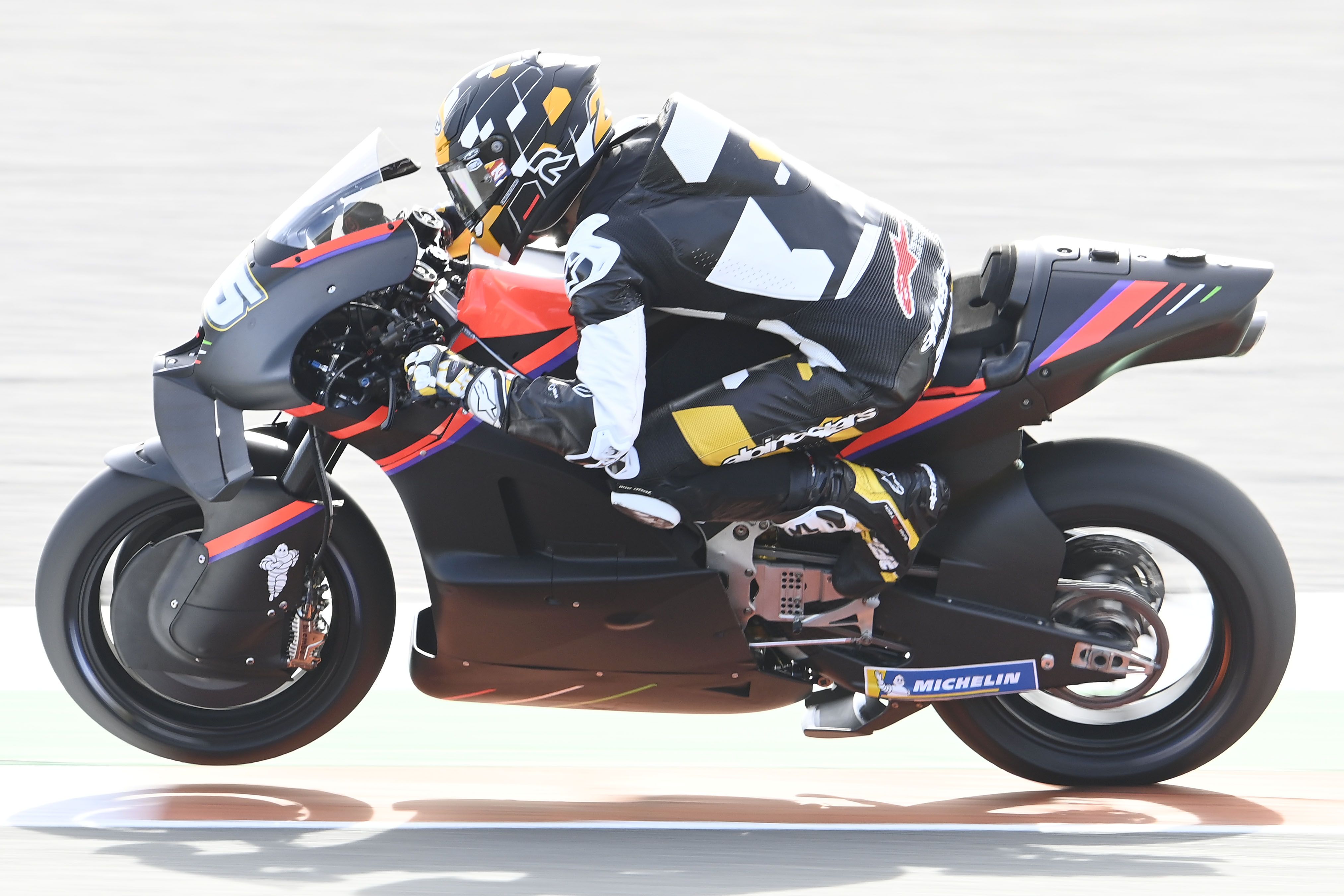 Raúl Fernández, test Valencia MotoGP 2023