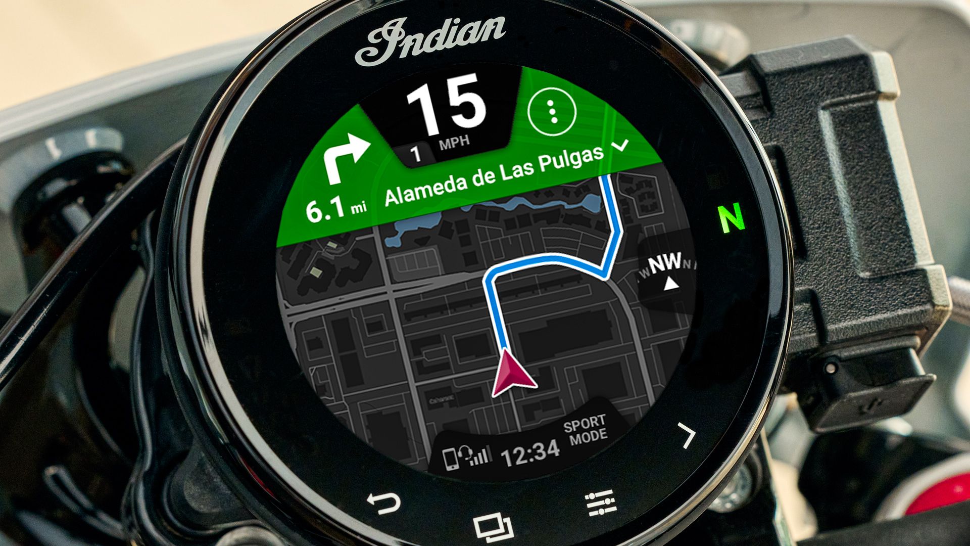 Indian FTR Sport 2023 Detalles (5)