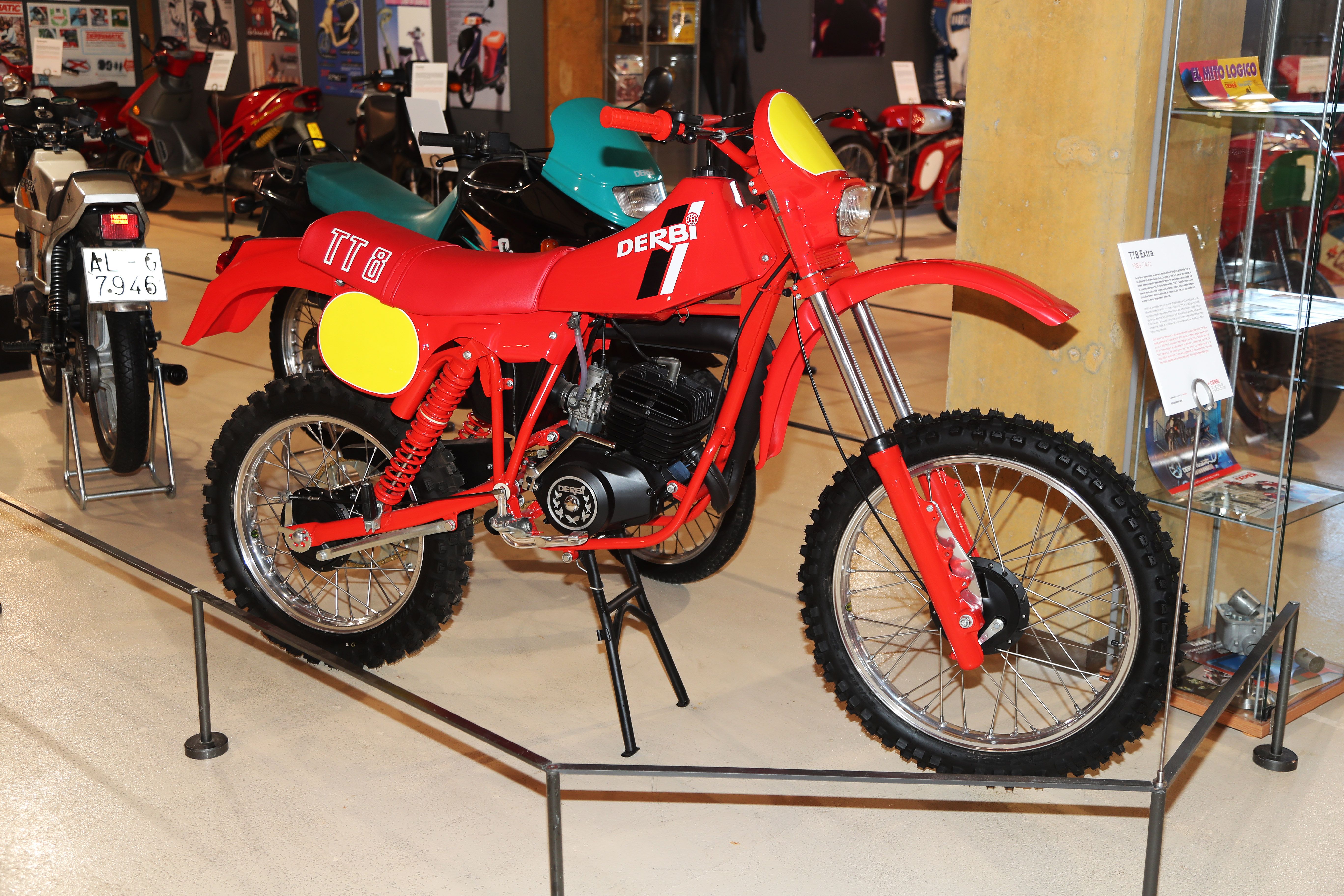  Exposición "+ DERBI, de las calles a los circuitos" Museo Moto Bassella6067 o
