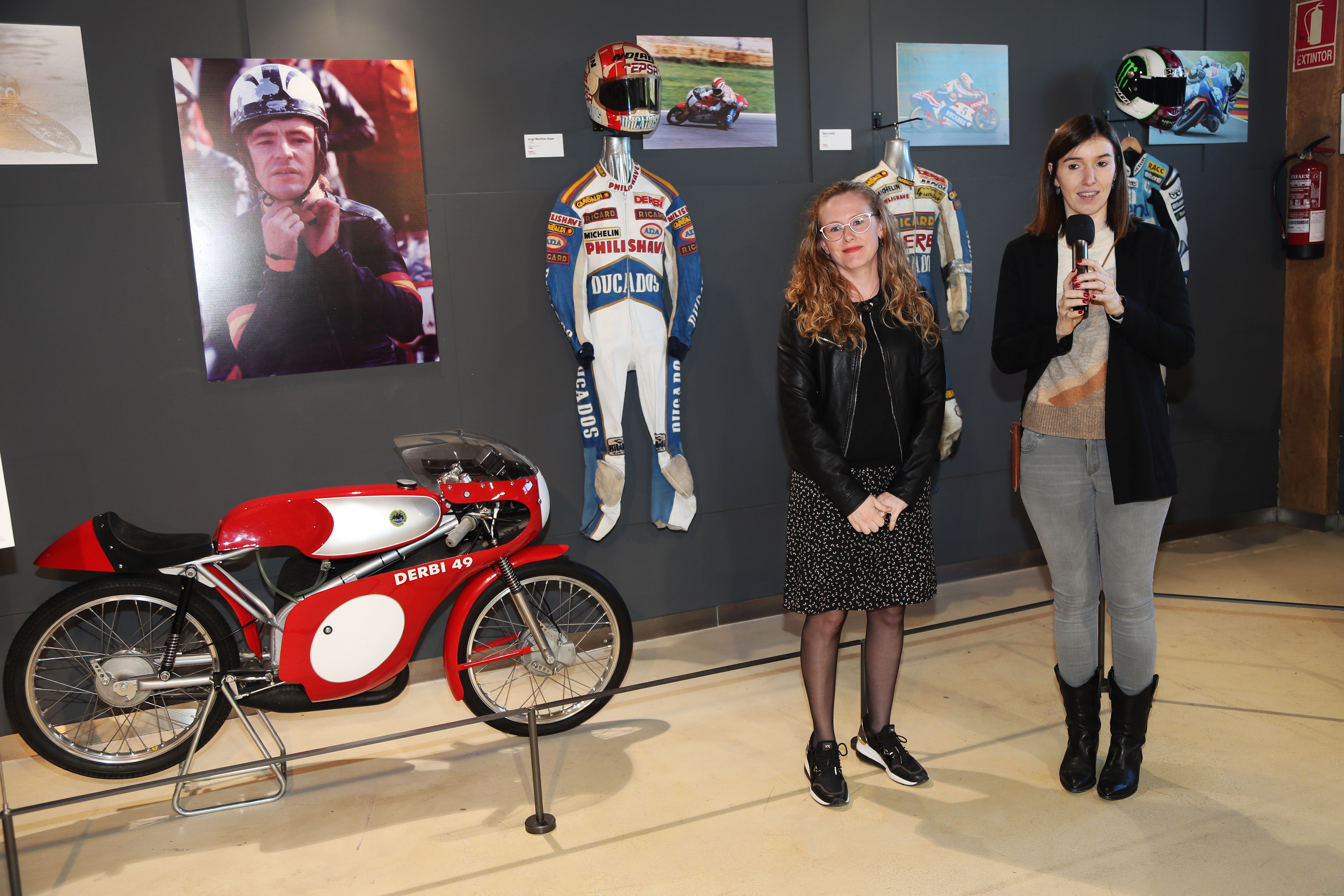  Exposición "+ DERBI, de las calles a los circuitos" Museo Moto Bassella