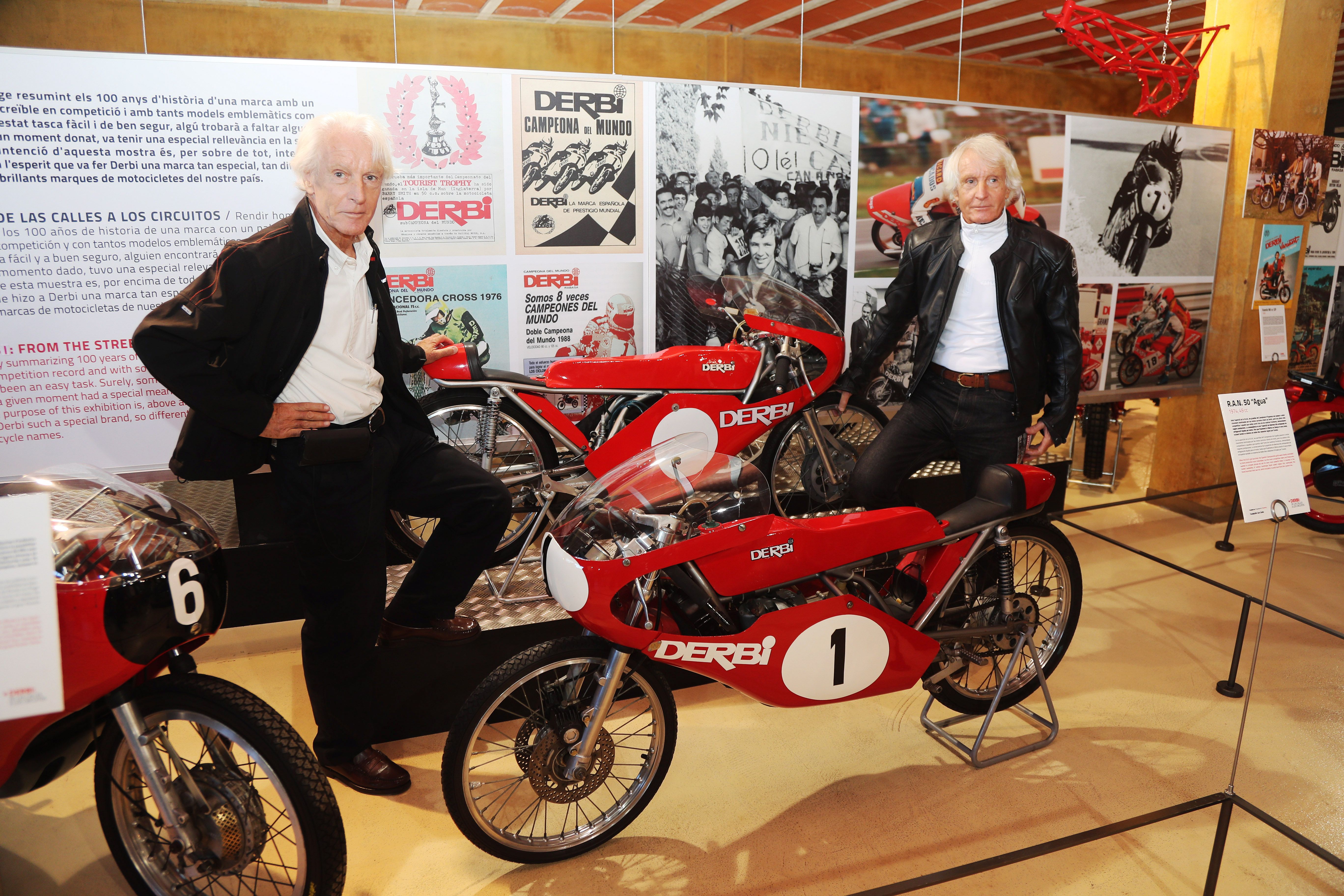  Exposición "+ DERBI, de las calles a los circuitos" Museo Moto Bassella