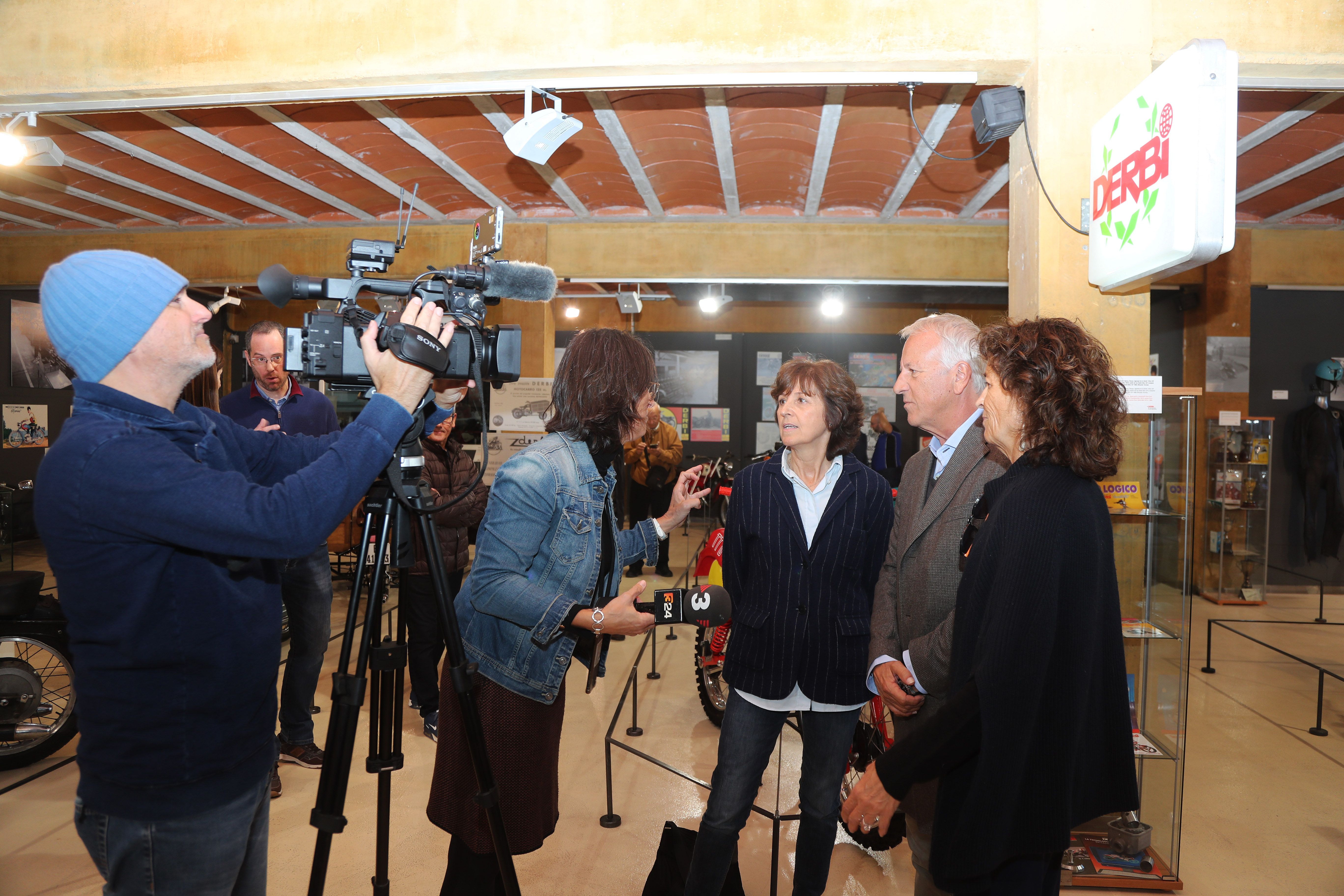  Exposición "+ DERBI, de las calles a los circuitos" Museo Moto Bassella