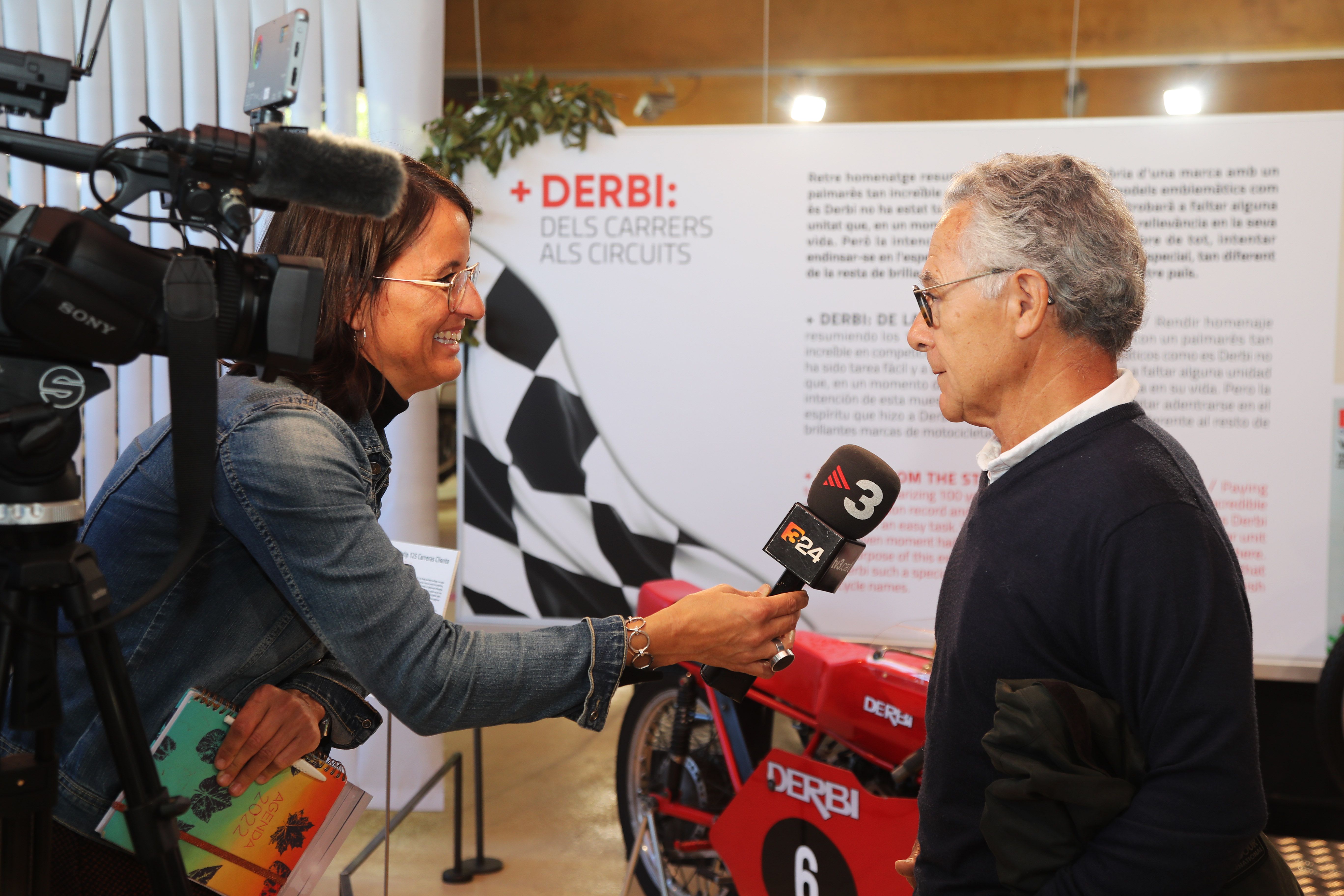  Exposición "+ DERBI, de las calles a los circuitos" Museo Moto Bassella