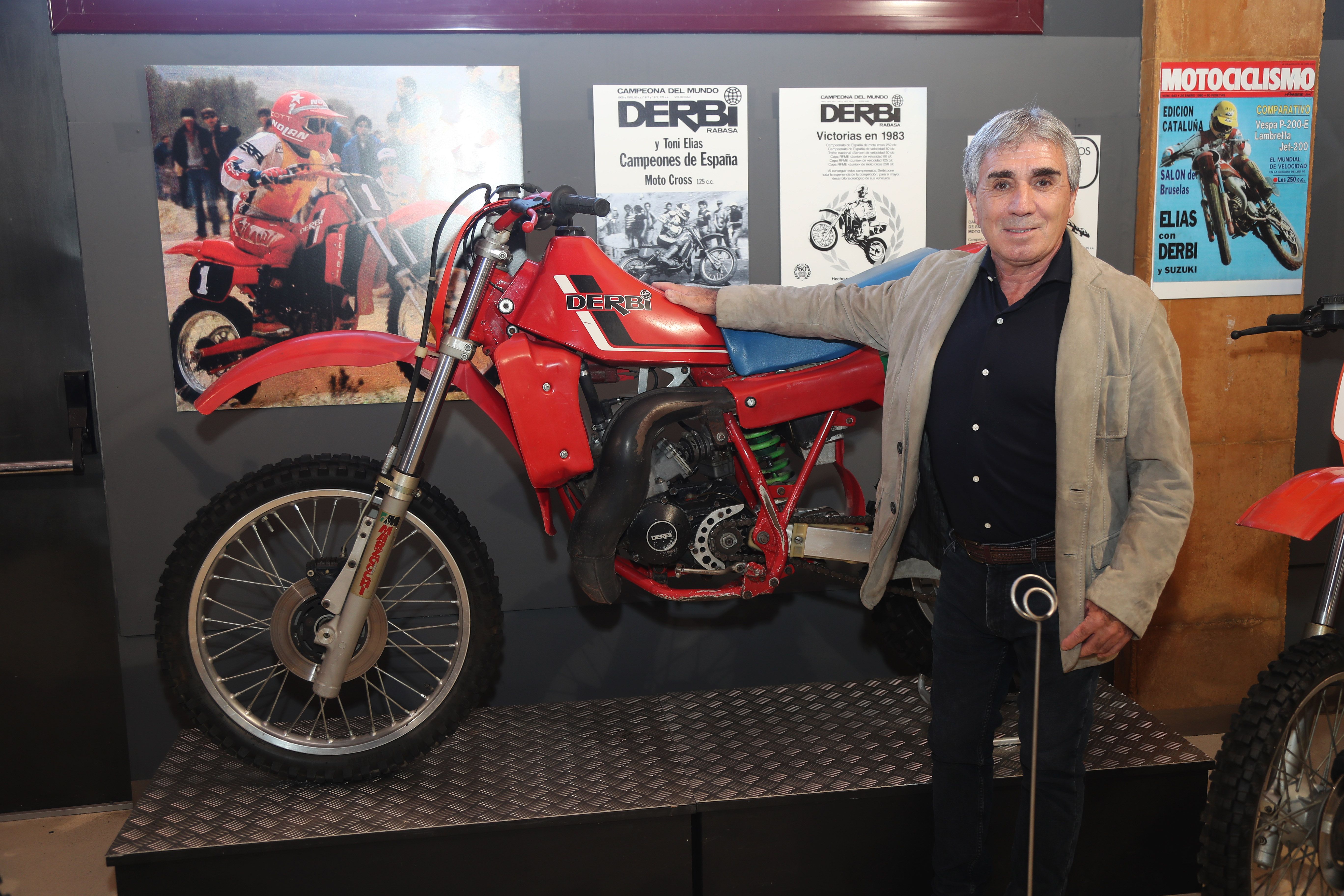  Exposición "+ DERBI, de las calles a los circuitos" Museo Moto Bassella