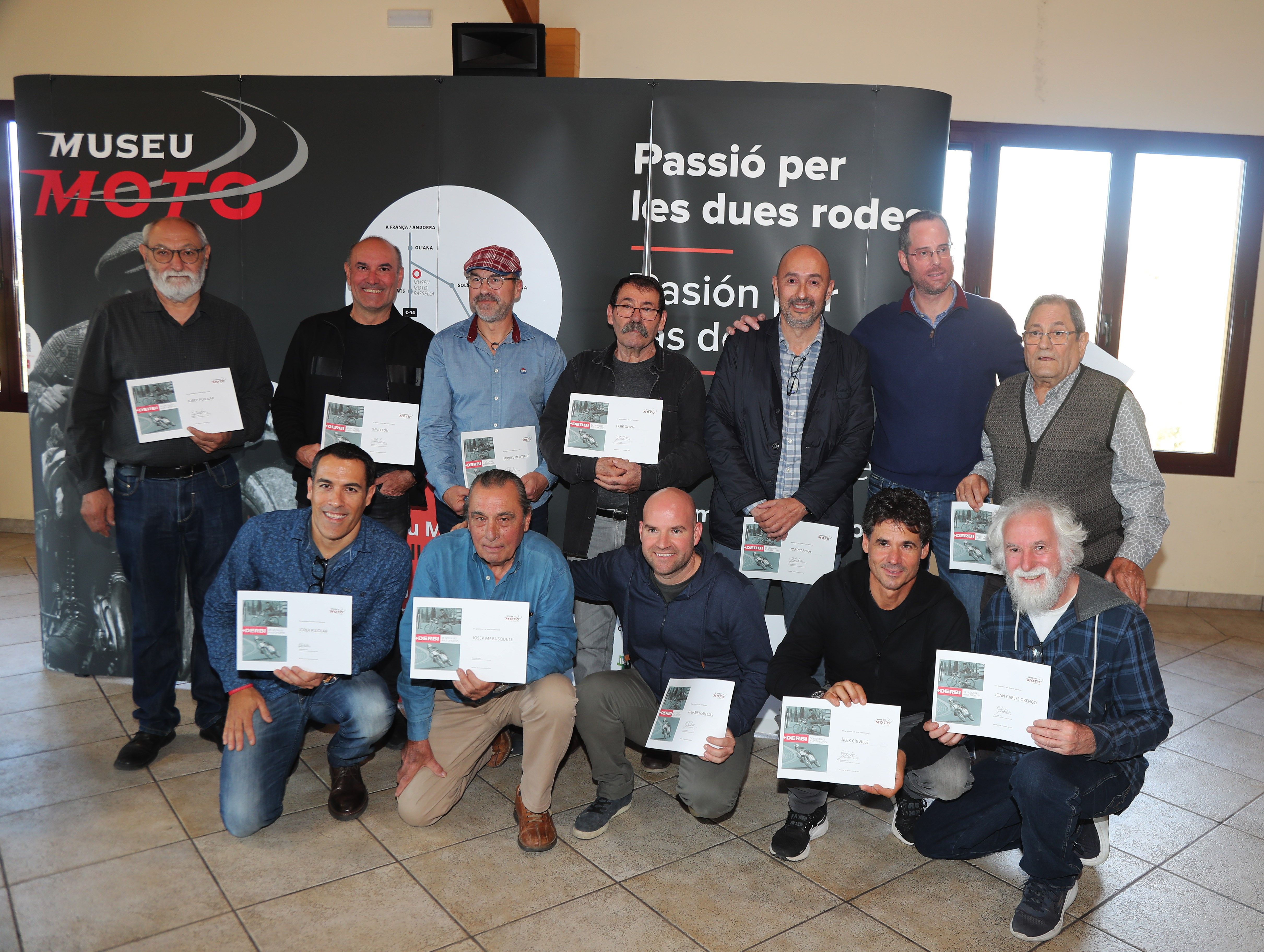  Exposición "+ DERBI, de las calles a los circuitos" Museo Moto Bassella