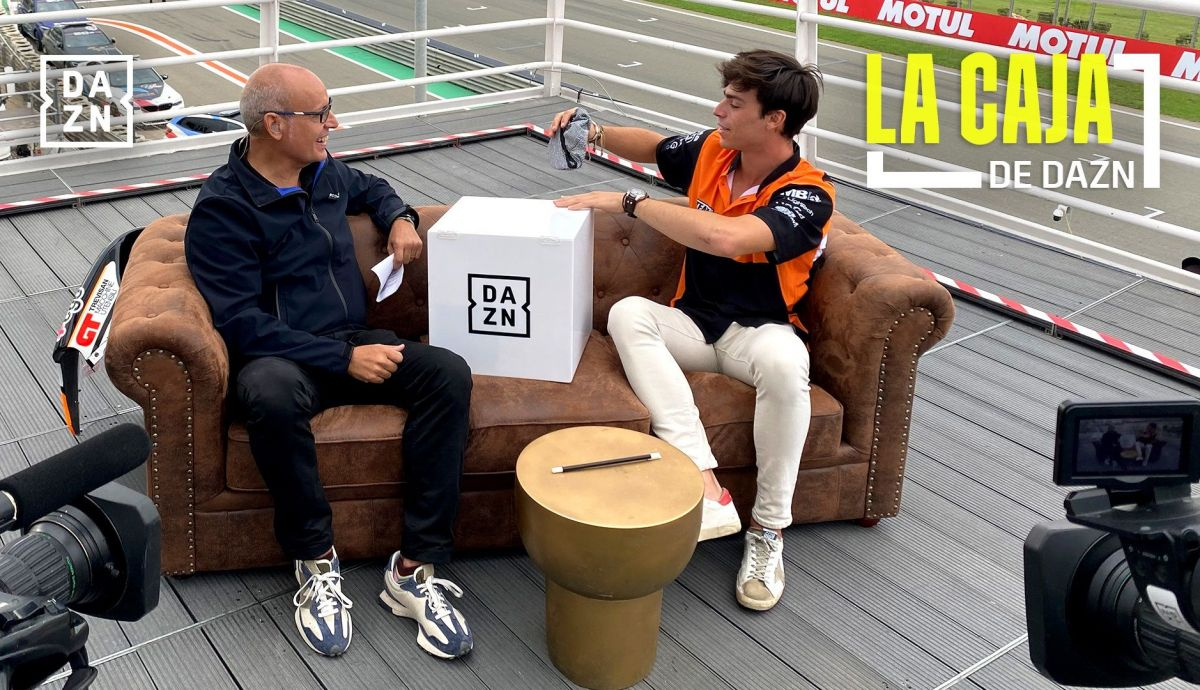 Alonso López con Ernest Riveras en La Caja de DAZN Alonso López con Ernest Riveras en La Caja de DAZN