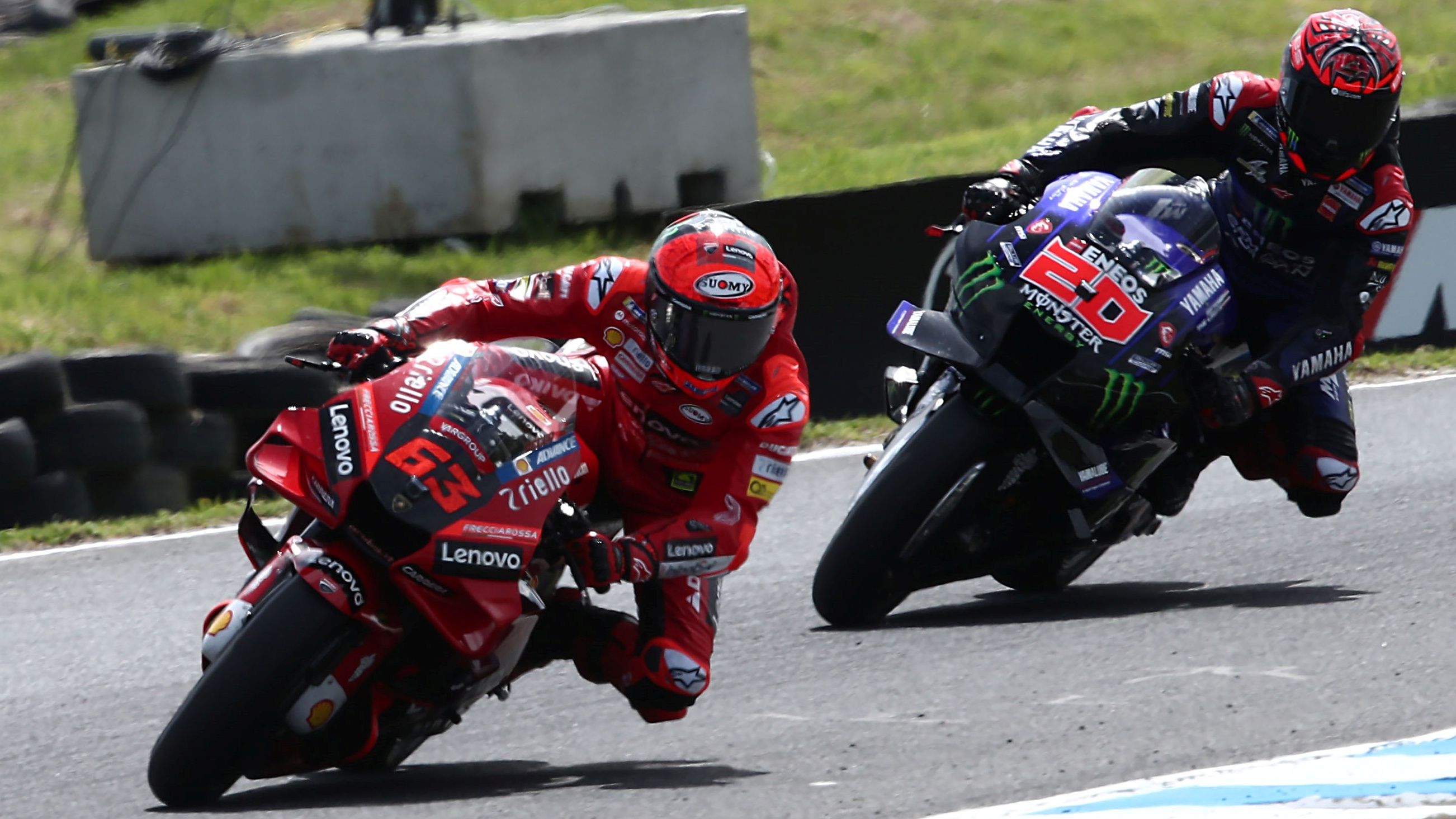 Pecco Bagnaia conquistó MotoGP 2022 ante Fabio Quartararo