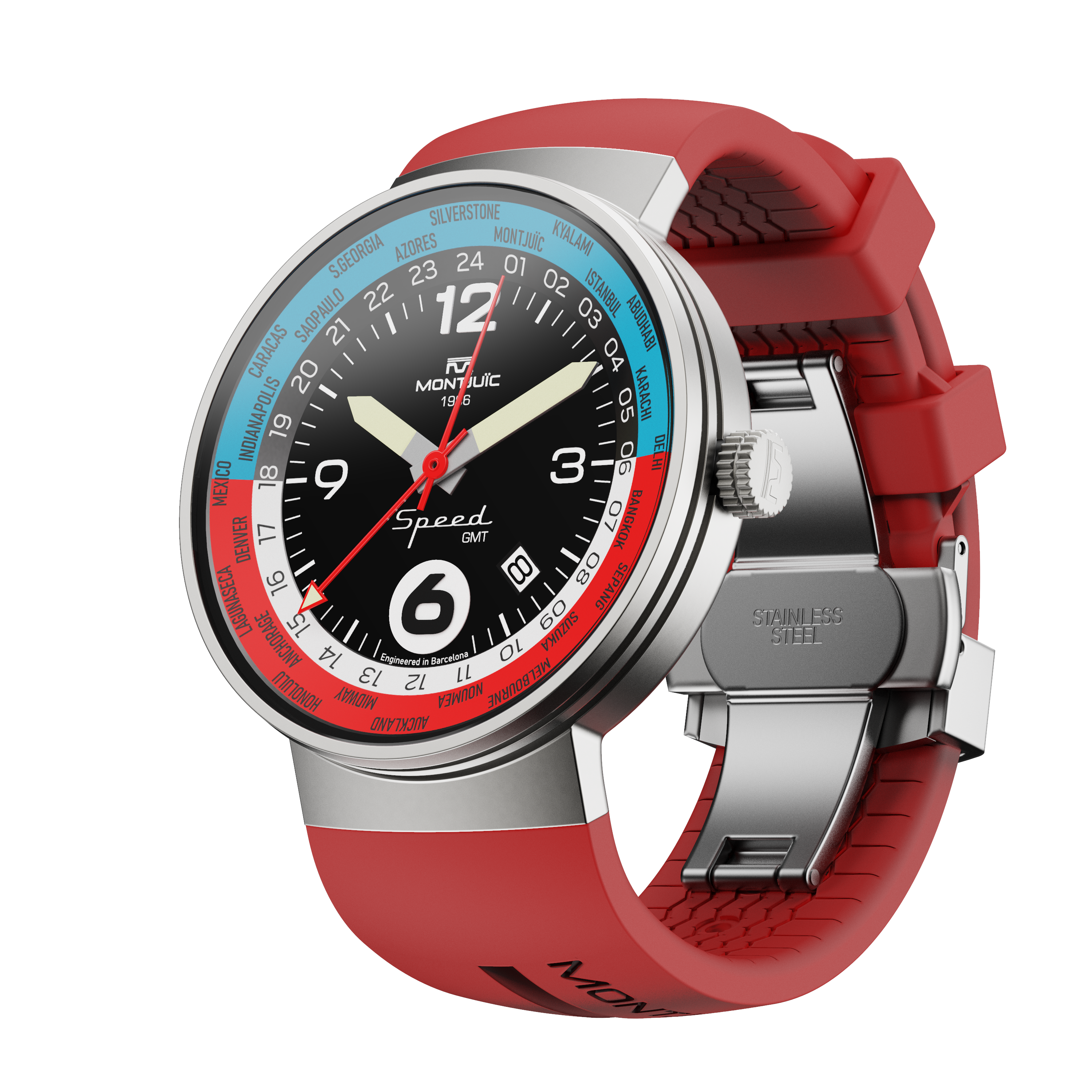Reloj Montjuïc SPEED GMT. 