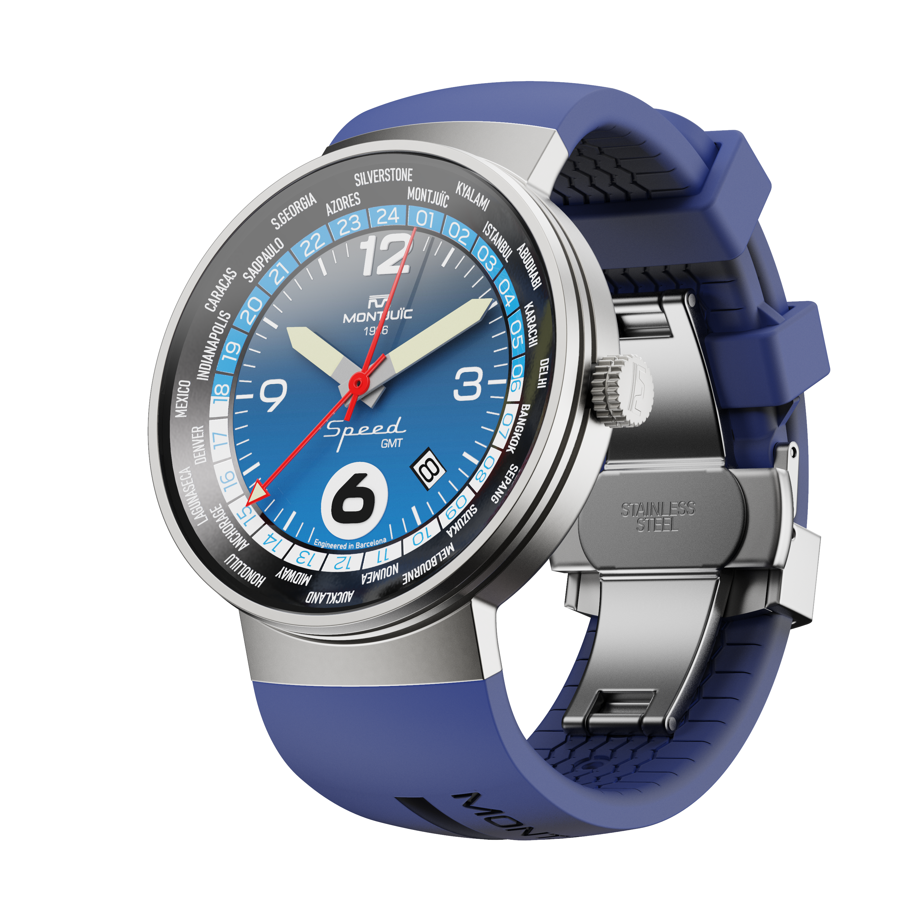 Reloj Montjuïc SPEED GMT. 
