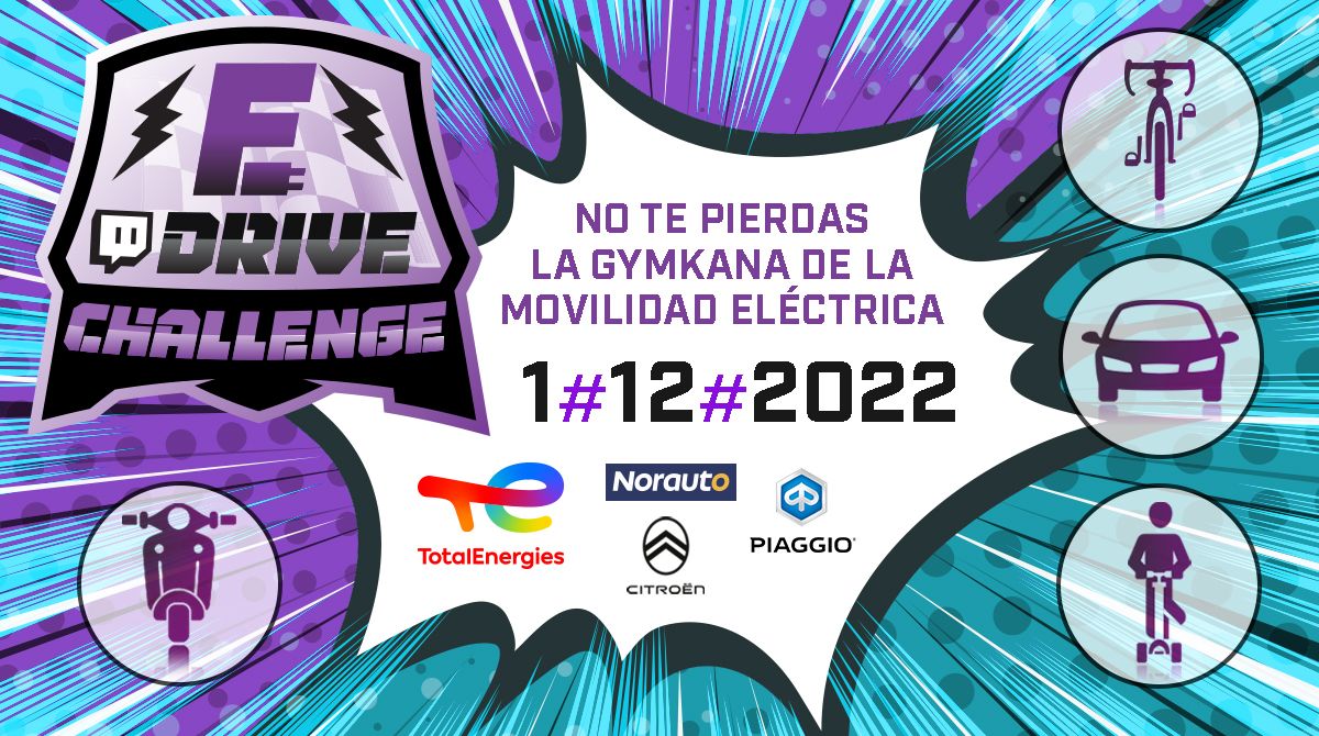 E-Drive Challenge, la gymkana de la movilidad eléctrica en la que tú puedes participar