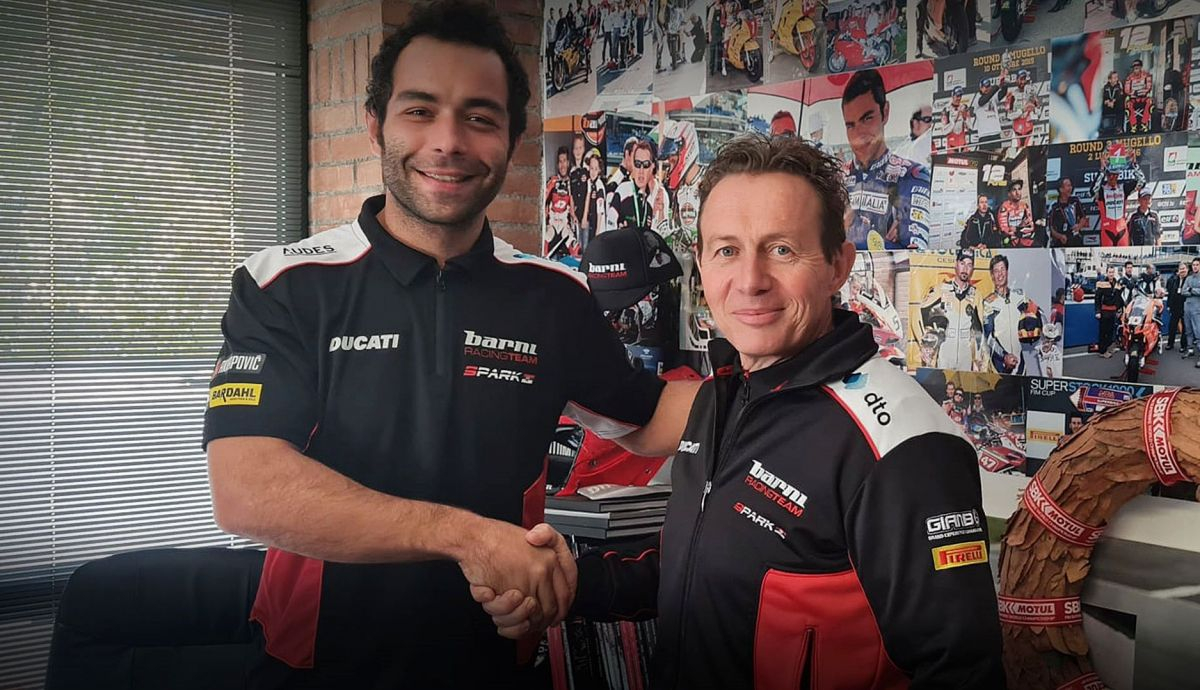 Danilo Petrucci correrá con la Ducati del Barni en Superbike 2023