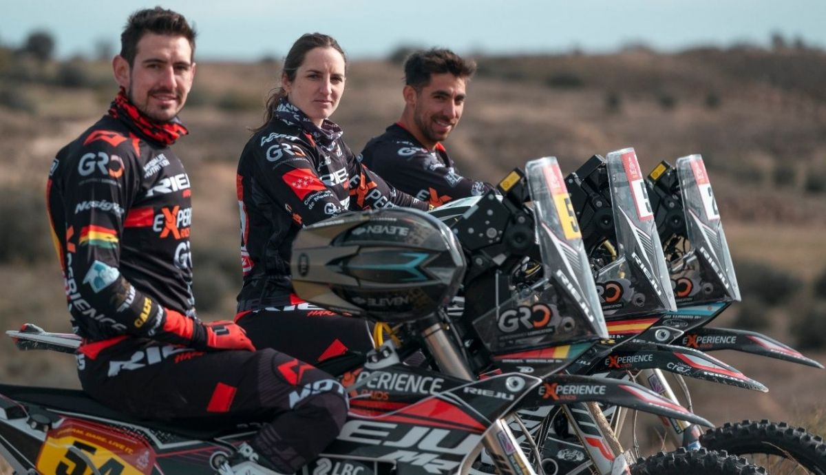 Rieju irá al Dakar 2023 con Daniel Nosiglia, Sandra Gómez y Diego Llanos