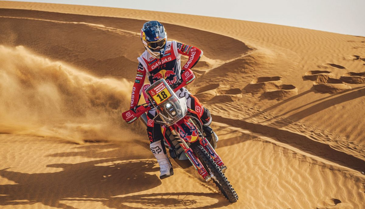 Daniel Sanders volverá al Dakar en 2023 con GasGas tras un año difícil