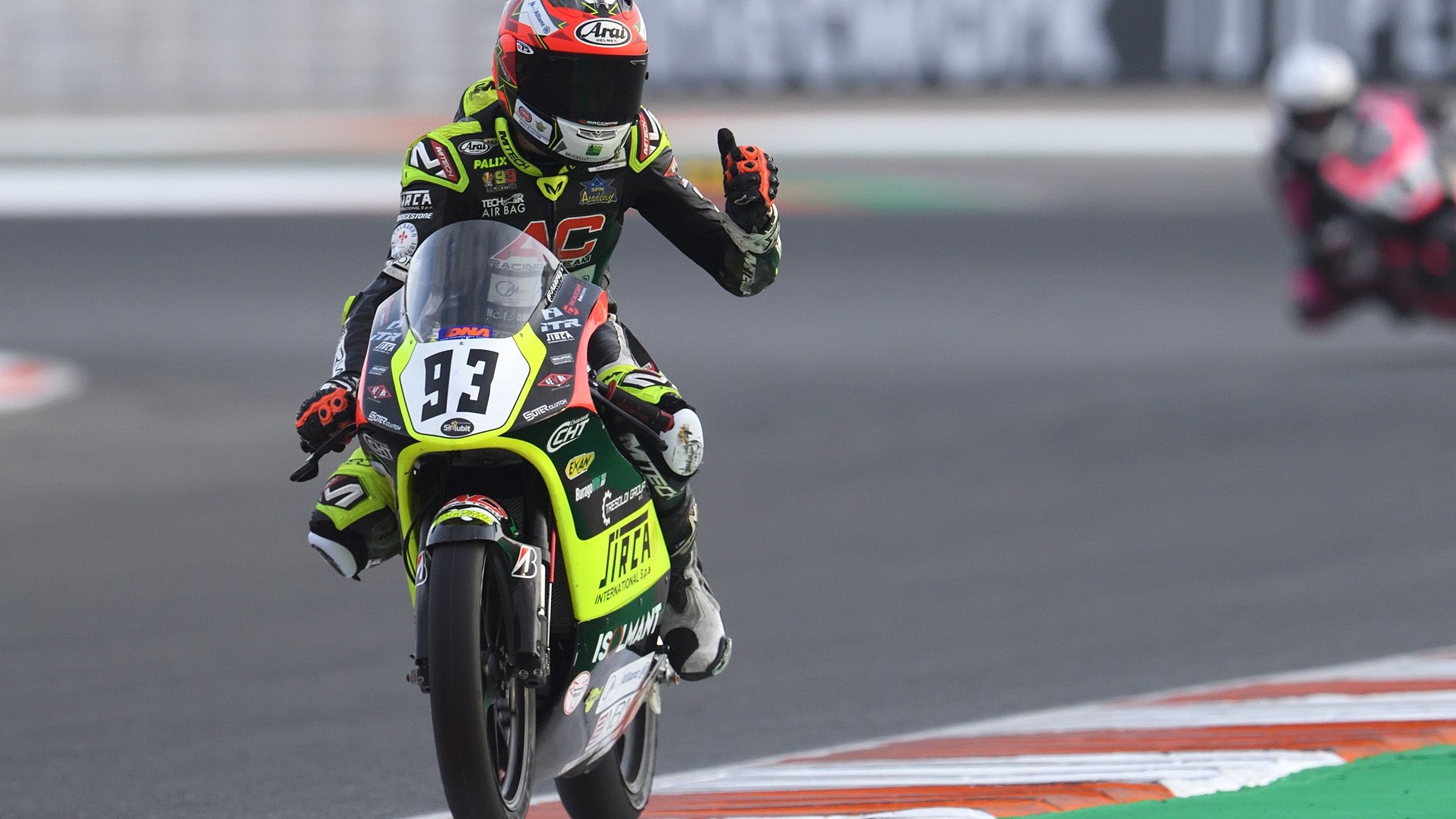 Guido Pini festeja su título en la European Talent Cup 2022