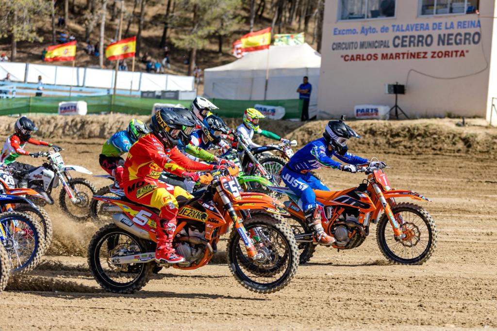 Equipo Nacional MX 2023 Campeonato de Europa de EMX125 y EMX250.  Pilotos seleccionados 