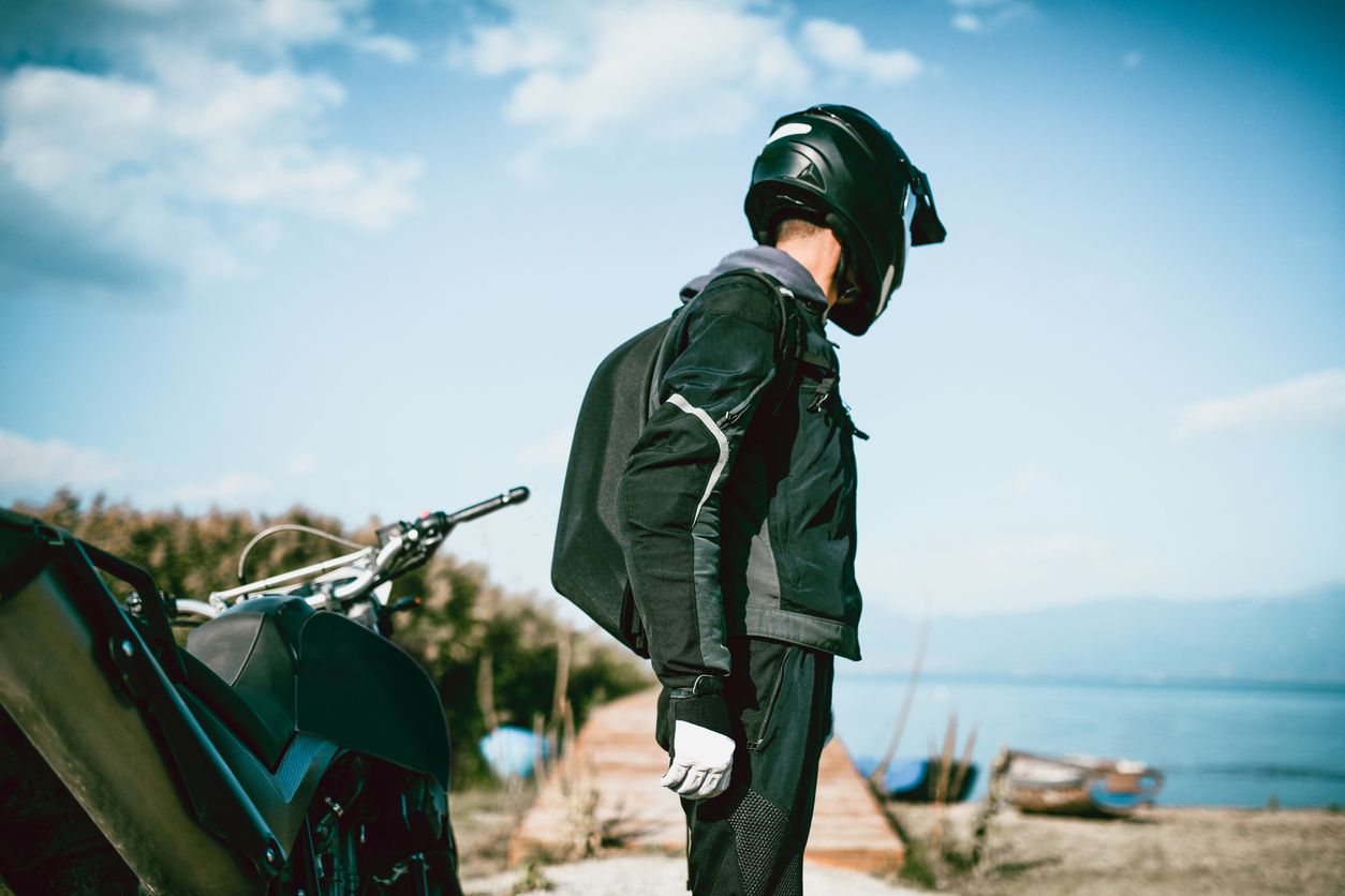 Protectores de espalda de moto para hombres