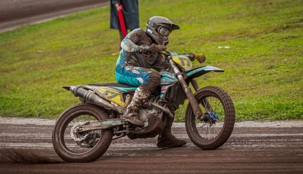 Gerard Bailo, campeón mundial de flat track 2022