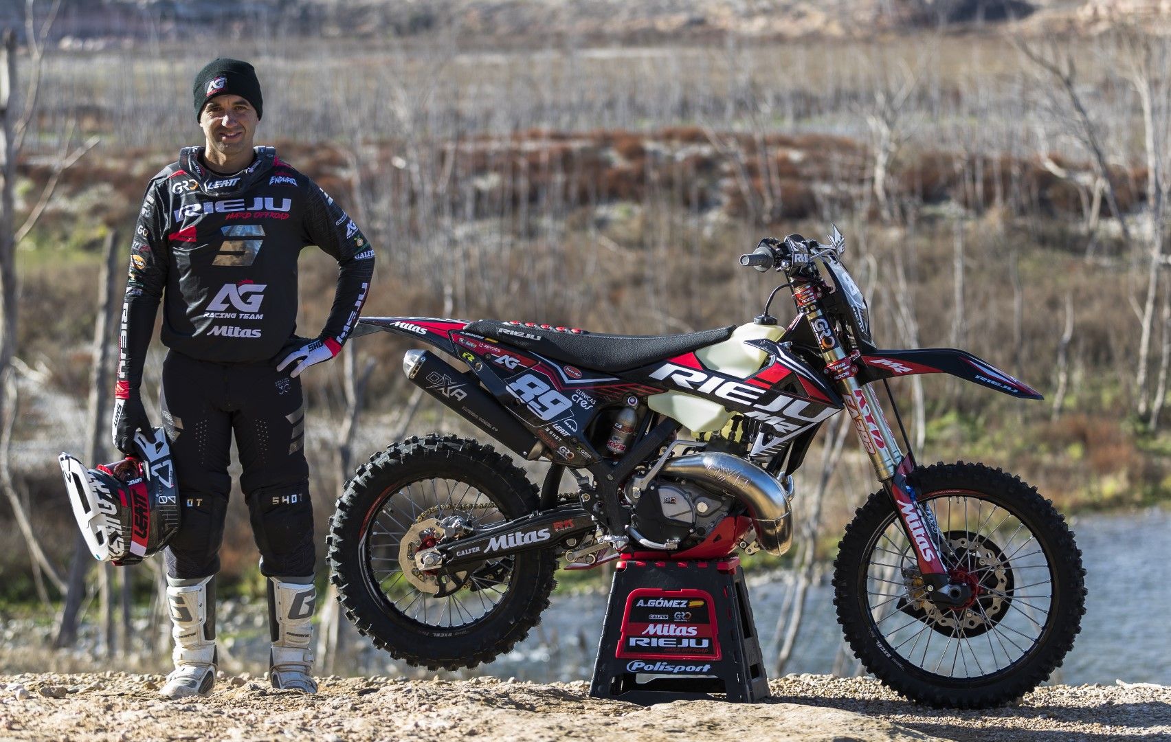 Rieju ficha a Alfredo Gómez para competir en hard enduro...