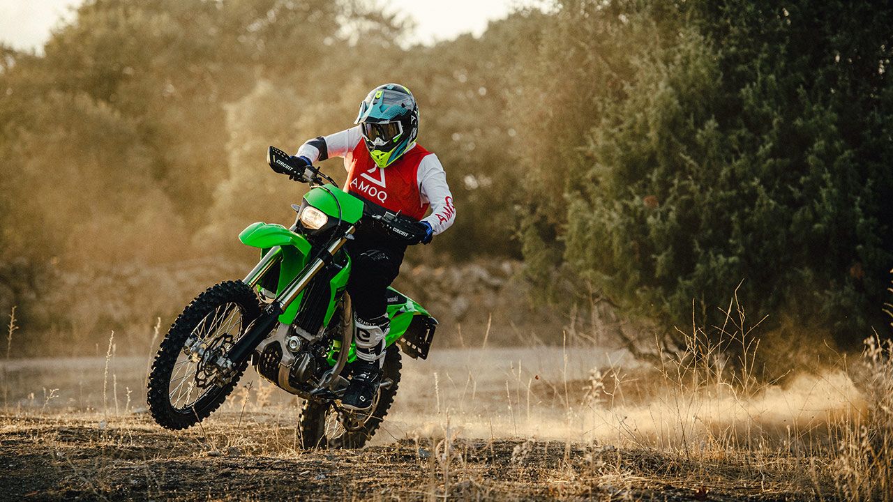 Kawasaki KL 450 X Enduro.