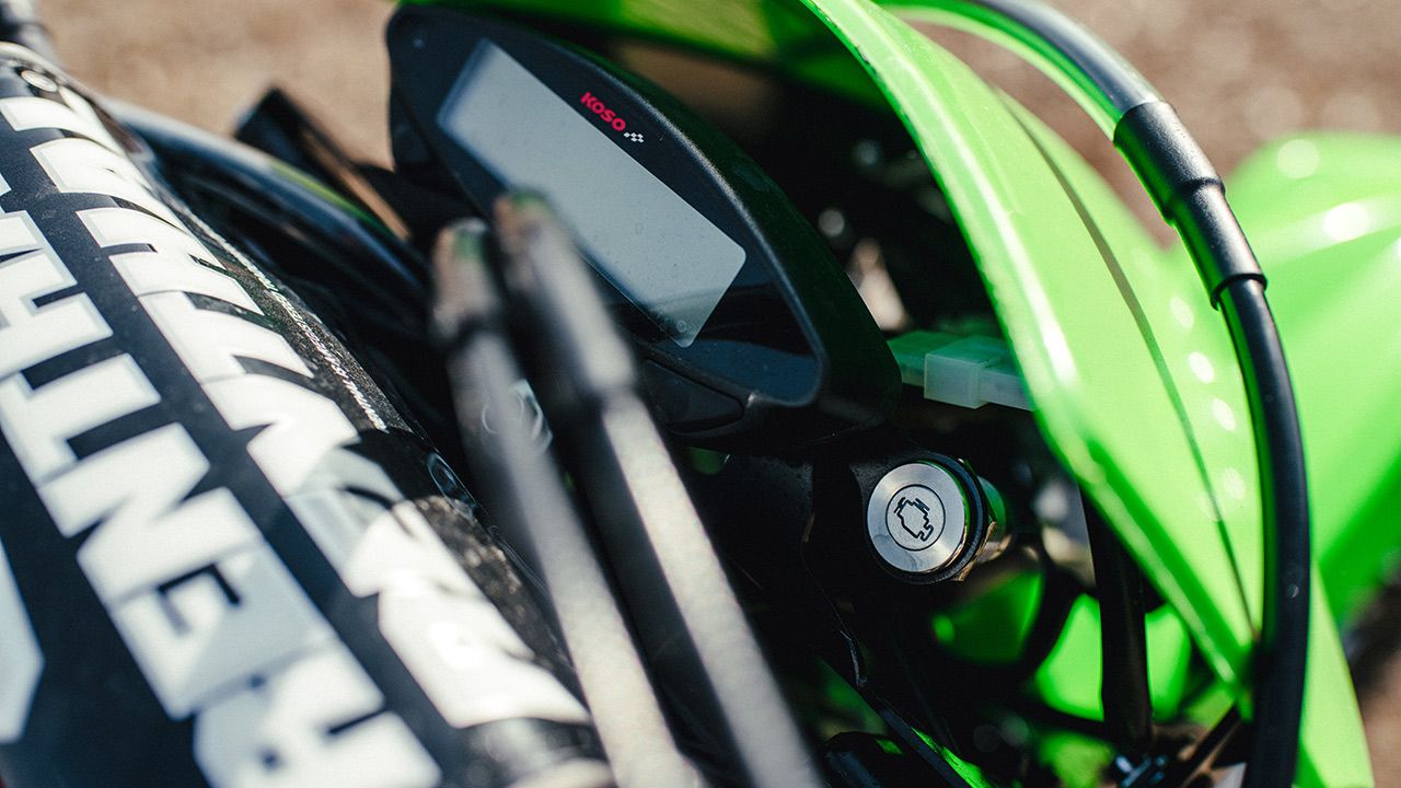 Kawasaki KL 250 X Enduro.