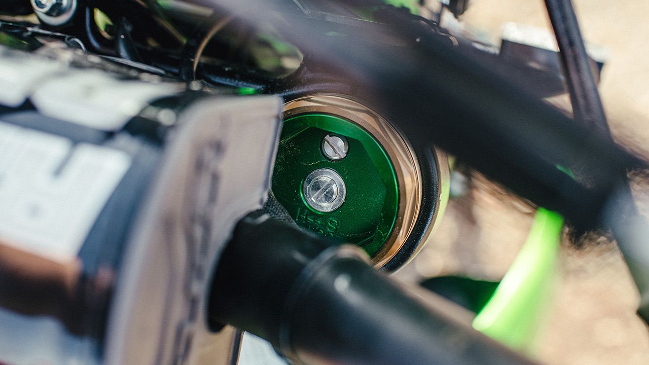 Kawasaki KL 250 X Enduro.