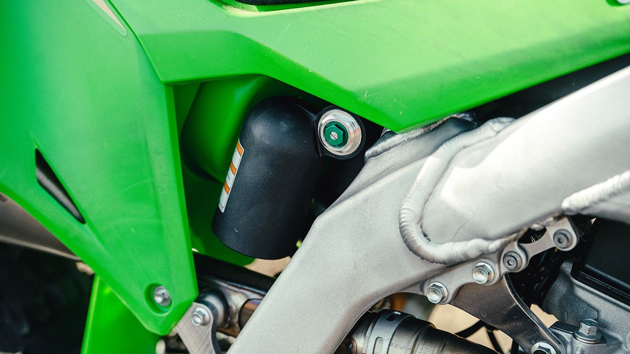 Kawasaki KL 450 X Enduro.