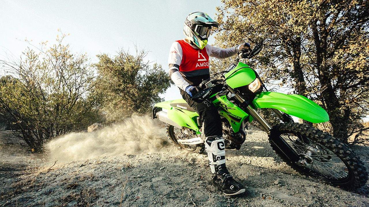 Kawasaki KL 450 X Enduro.