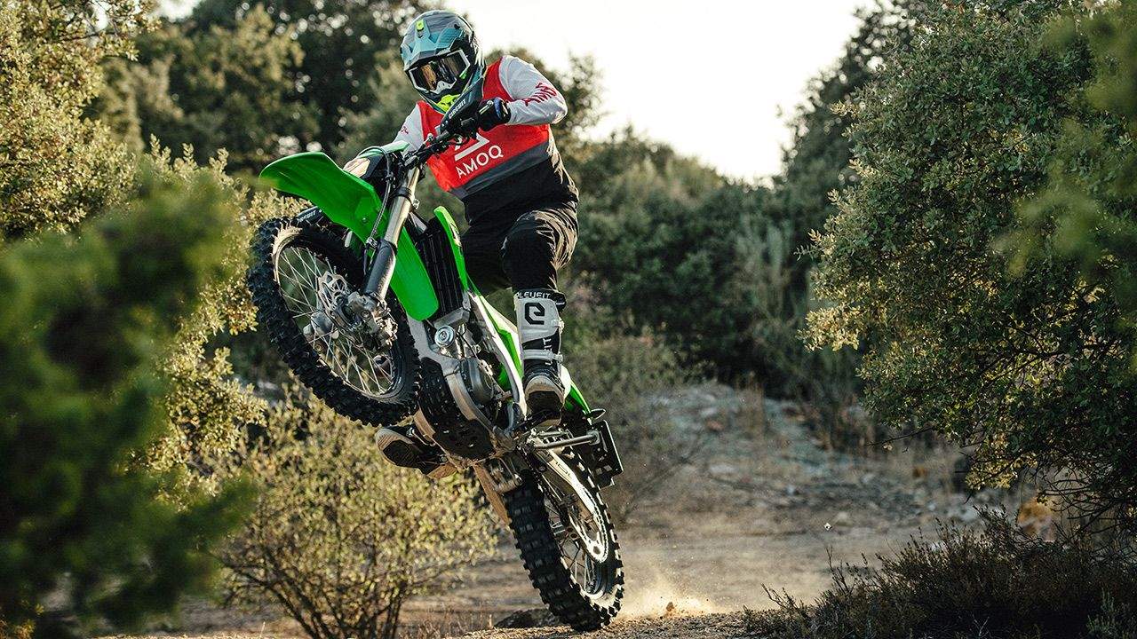 Kawasaki KL 450 X Enduro.