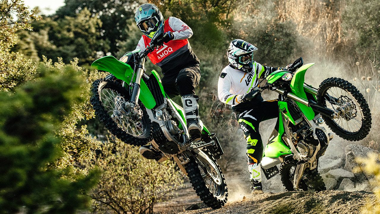 Kawasaki KL 450 X y KL 250 X Enduro.