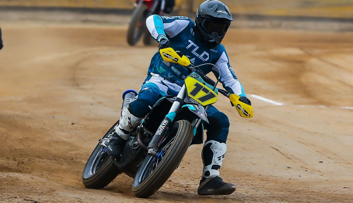 Gerard Bailo campeón del mundo de Flat Track 2022. Foto by FIM   Jesper Veldhuizen