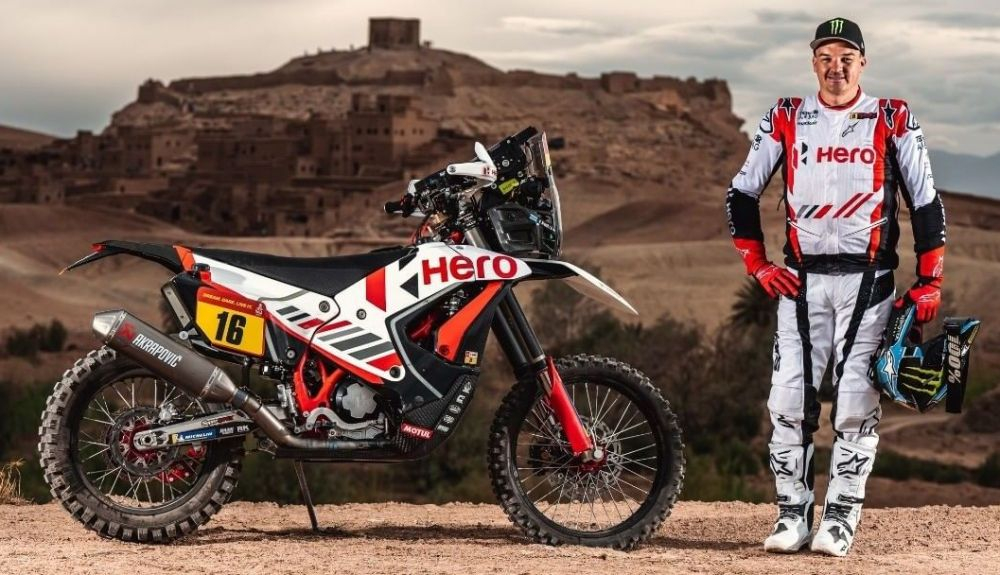 Ross Branch es la gran apuesta de Hero en el Dakar 2023