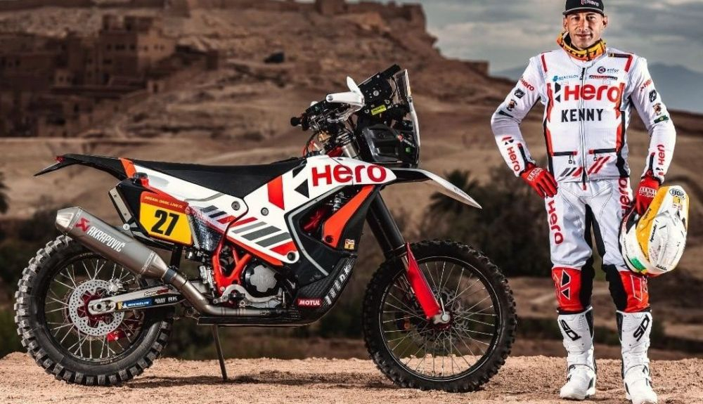 Joaquim Rodrigues repetirá con Hero en el Dakar 2023