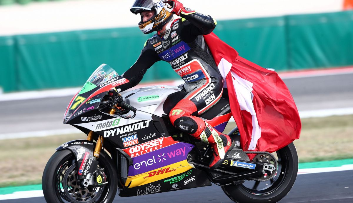 Dominique Aegerter fue el último campeón de MotoE con la Energica Dominique Aegerter fue el último campeón de MotoE con la Energica
