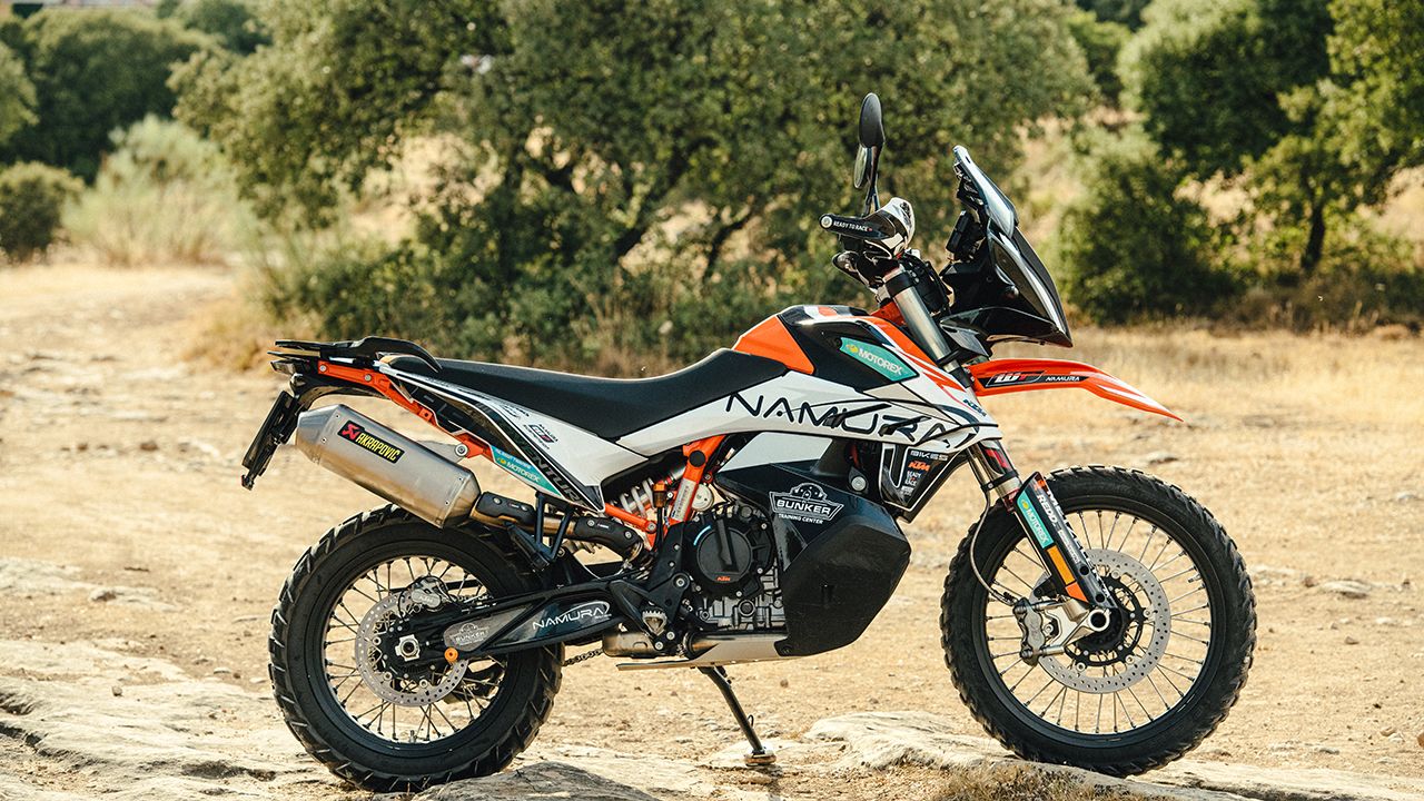 KTM 890 Adventure R Namura Bikes: preparación trail off road