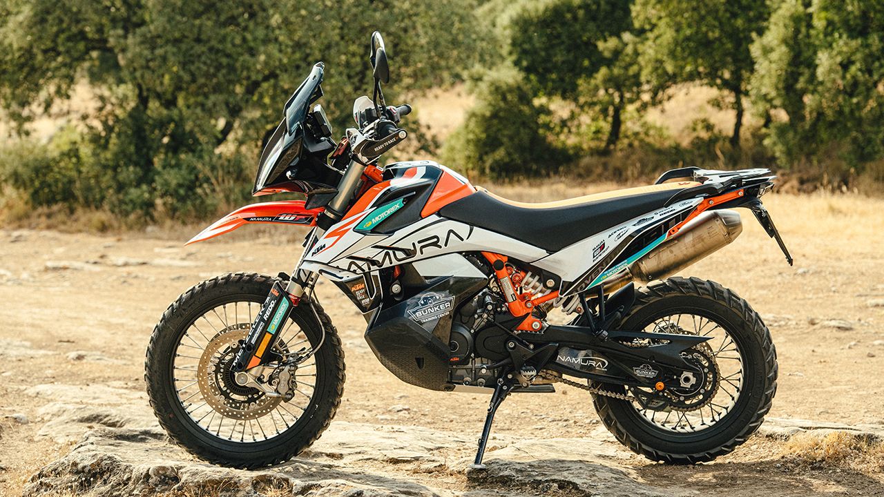 KTM 890 Adventure R Namura Bikes: preparación trail off road