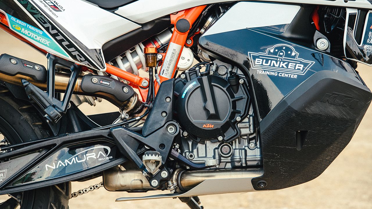 KTM 890 Adventure R Namura Bikes: preparación trail off road