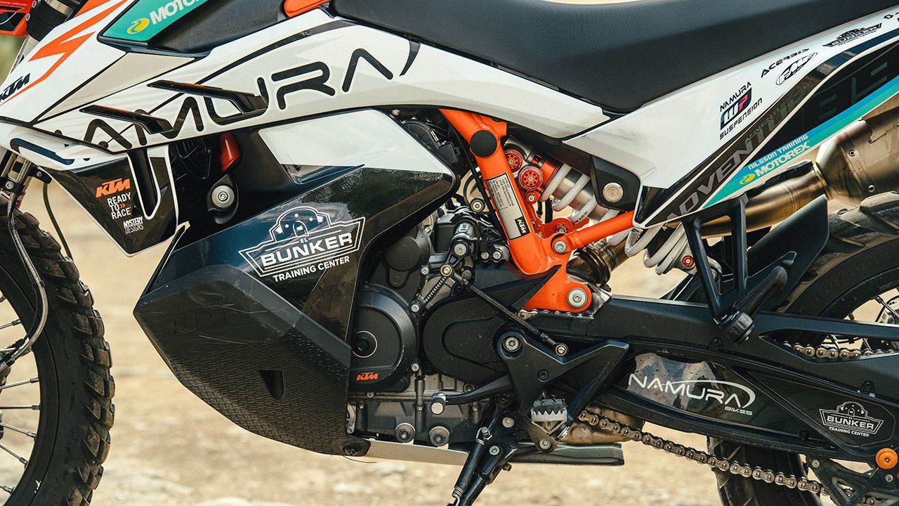 KTM 890 Adventure R Namura Bikes: preparación trail off road