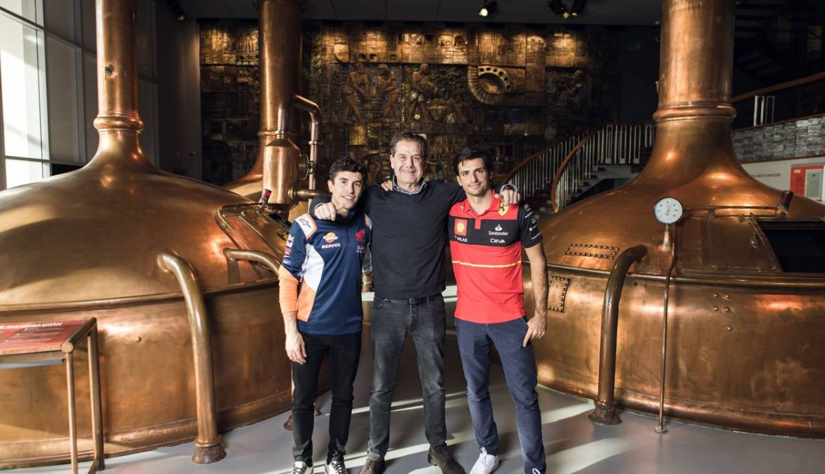 marc marquez carlos sainz mega estrella galicia (1) marc marquez carlos sainz mega estrella galicia (1)