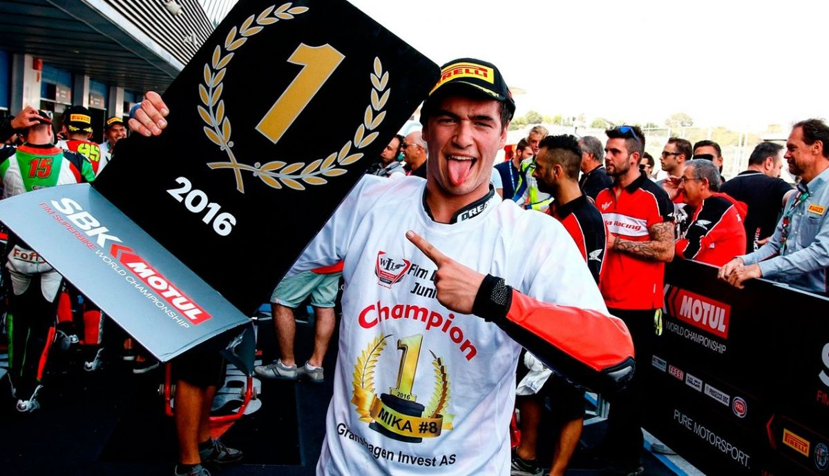 Mika Pérez fue campeón de la European Junior Cup en 2016 Mika Pérez fue campeón de la European Junior Cup en 2016