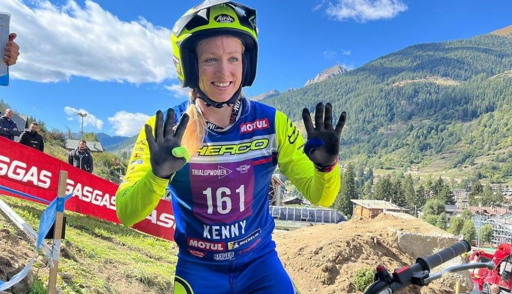 Emma Bristow ha conquistado su octavo título mundial de trial en 2022 Emma Bristow ha conquistado su octavo título mundial de trial en 2022