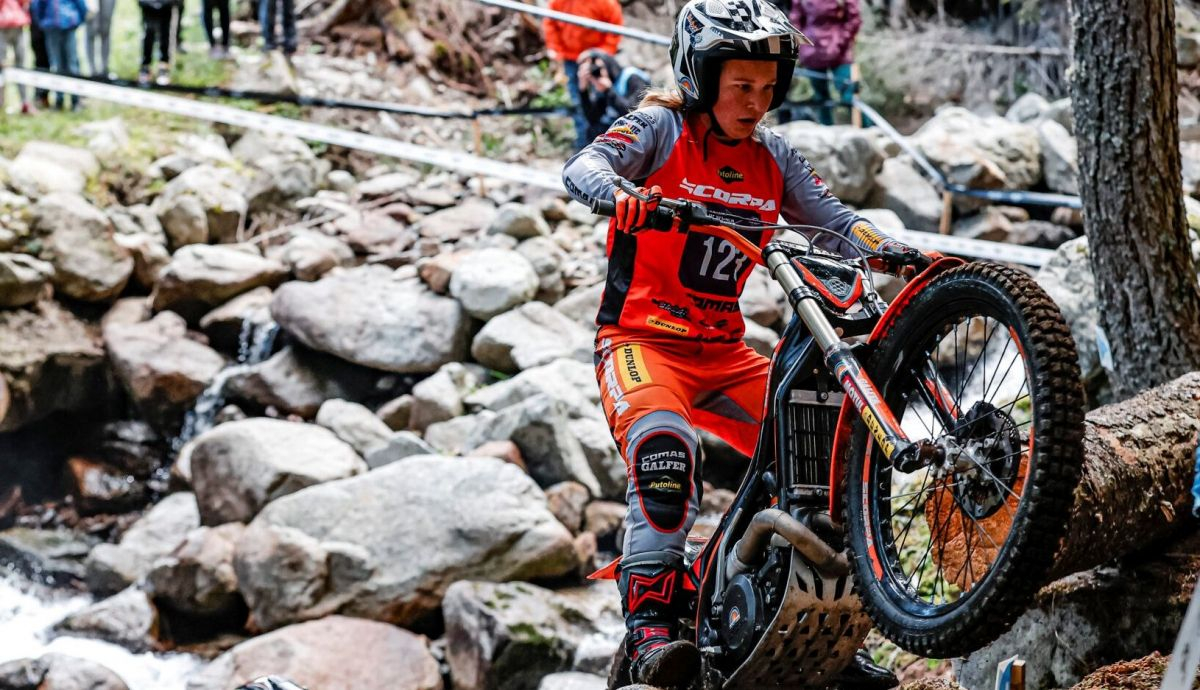 Berta Abellán ha llevado a Scorpa al subcampeonato mundial del TrialGP Women 2022
