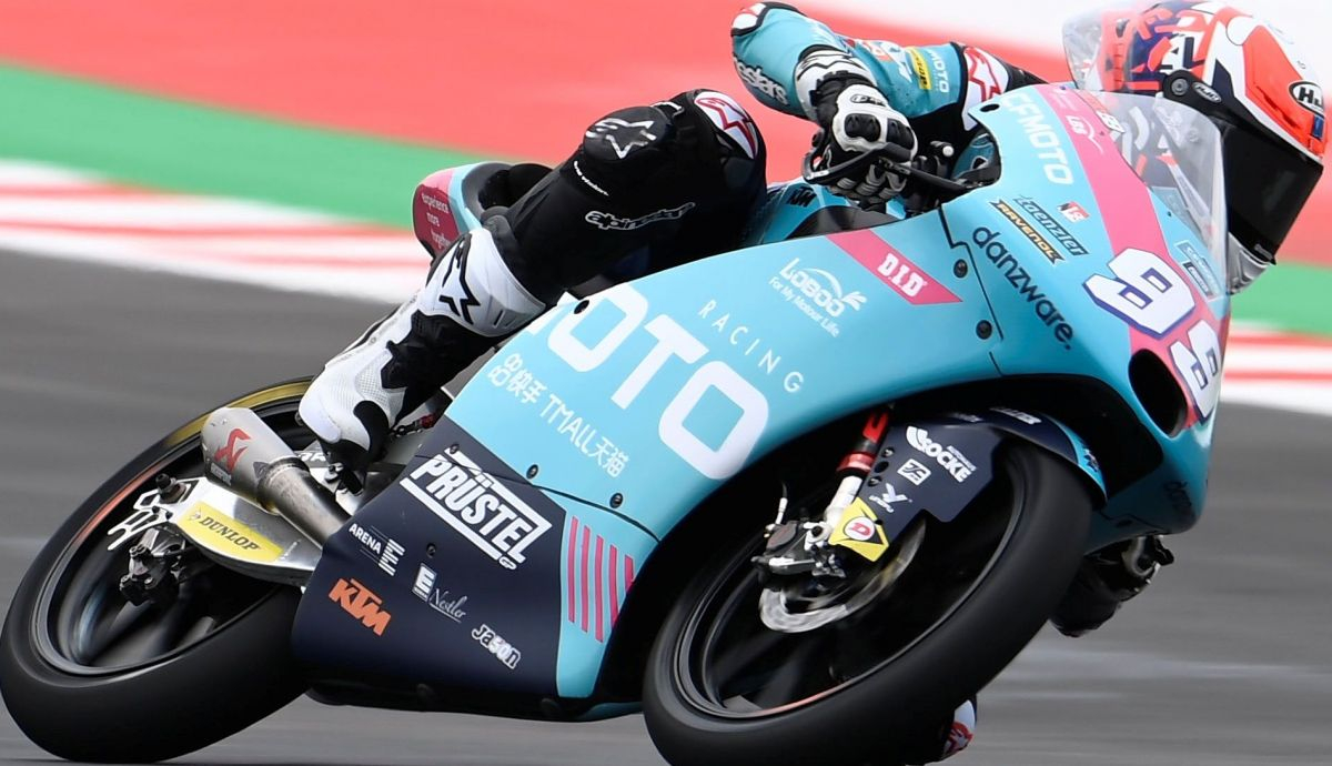 Carlos Tatay logró en 2022 el primer podio mundialista de CFMoto