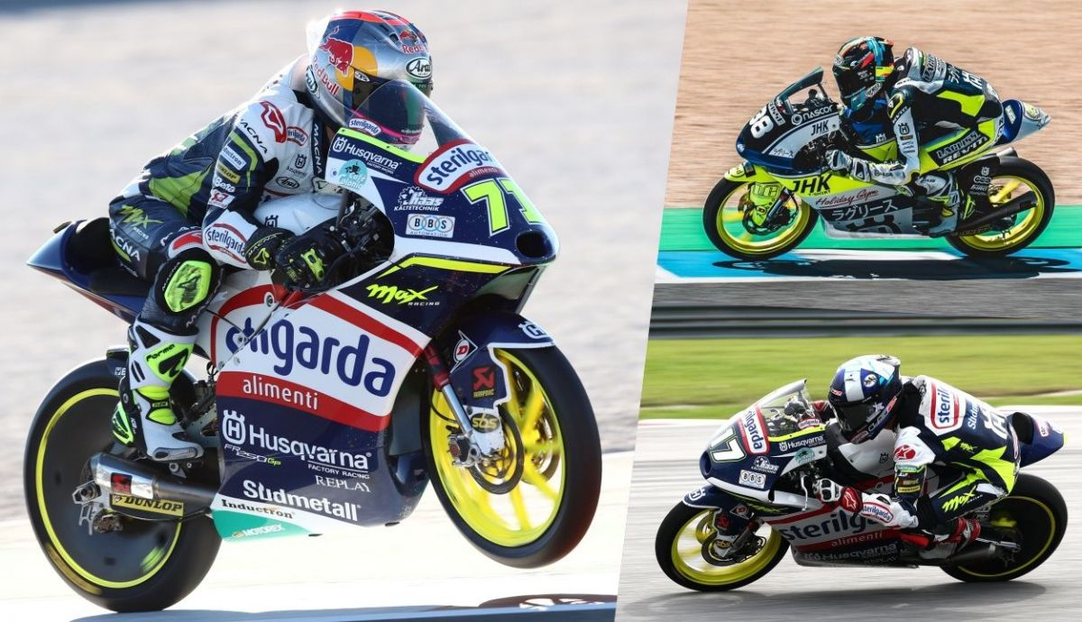 Ayumu Sasaki, David Salvador y John McPhee han logrado victorias con Husqvarna en este 2022 en mundiales de velocidad