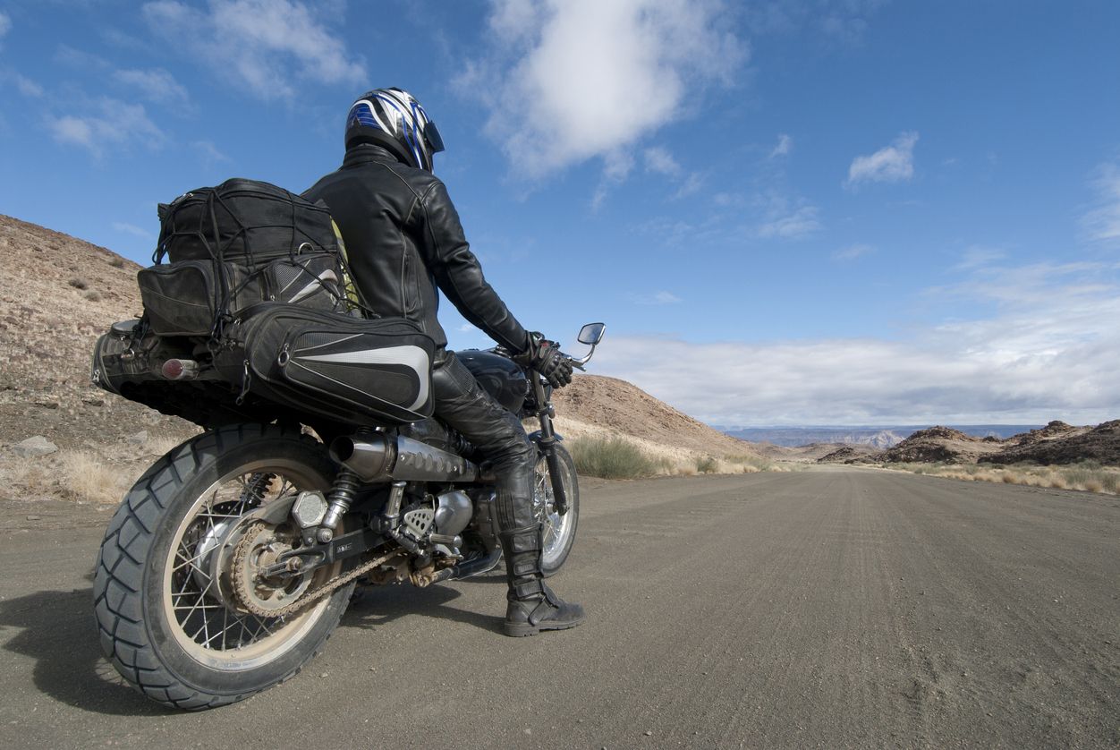 Carga en la moto asegurada