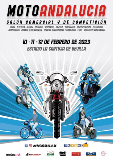 Cartel MotoAndalucia 2023 Cartel MotoAndalucia 2023